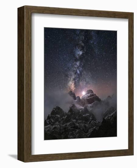 At the Edge of the World-Chriskaddas-Framed Photographic Print