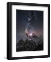 At the Edge of the World-Chriskaddas-Framed Photographic Print