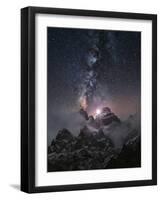 At the Edge of the World-Chriskaddas-Framed Photographic Print