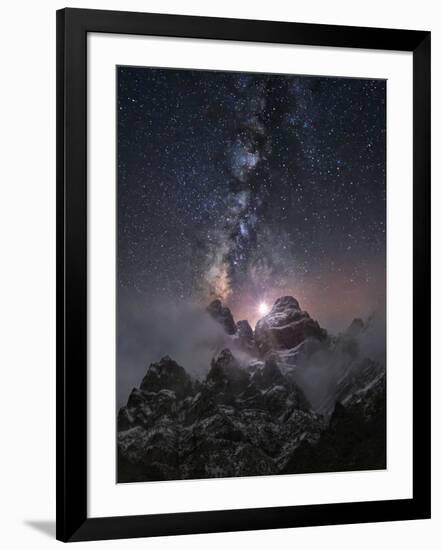 At the Edge of the World-Chriskaddas-Framed Photographic Print