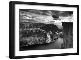 At the Edge-Maciej Duczynski-Framed Photographic Print