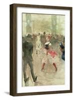 At the Elysee, Montmartre, 1888-Henri de Toulouse-Lautrec-Framed Giclee Print