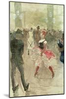 At the Elysee, Montmartre, 1888-Henri de Toulouse-Lautrec-Mounted Giclee Print