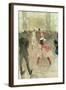 At the Elysee, Montmartre, 1888-Henri de Toulouse-Lautrec-Framed Giclee Print