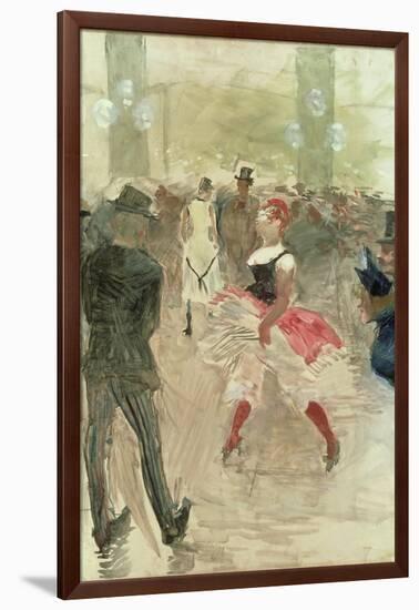 At the Elysee, Montmartre, 1888-Henri de Toulouse-Lautrec-Framed Giclee Print