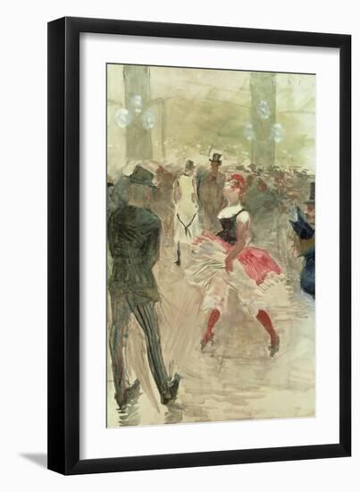 At the Elysee, Montmartre, 1888-Henri de Toulouse-Lautrec-Framed Giclee Print