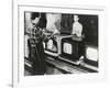 At the End of the Assembly Line, Inspected Televisions are Packaged in an American Factory-null-Framed Photo