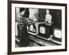 At the End of the Assembly Line, Inspected Televisions are Packaged in an American Factory-null-Framed Photo