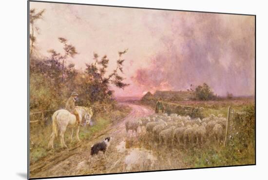 At the End of the Day, 1910-Thomas James Lloyd-Mounted Giclee Print