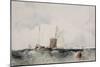 At the English Coast-Richard Parkes Bonington-Mounted Giclee Print