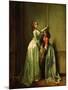 At the Entrance, 1796-98-Louis Leopold Boilly-Mounted Giclee Print