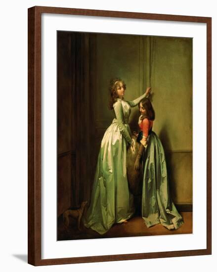 At the Entrance, 1796-98-Louis Leopold Boilly-Framed Giclee Print