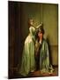 At the Entrance, 1796-98-Louis Leopold Boilly-Mounted Giclee Print