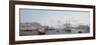 At the Entrance of Valetta Harbour, Malta-Luigi Maria Galea-Framed Giclee Print