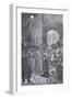 At the Entrance on Opening Night at La Scala in Milan, 1886, Italy-null-Framed Giclee Print