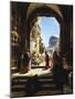 At the Entrance to the Temple Mount, Jerusalem-Gustav Bauernfeind-Mounted Giclee Print