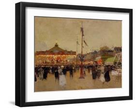 At the Fair-Luigi Loir-Framed Giclee Print