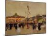 At the Fair-Luigi Loir-Mounted Giclee Print