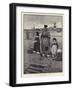 At the Ferry, a Study at Volendam-Dudley Hardy-Framed Giclee Print