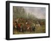 At the Finish-Henry Thomas Alken-Framed Giclee Print