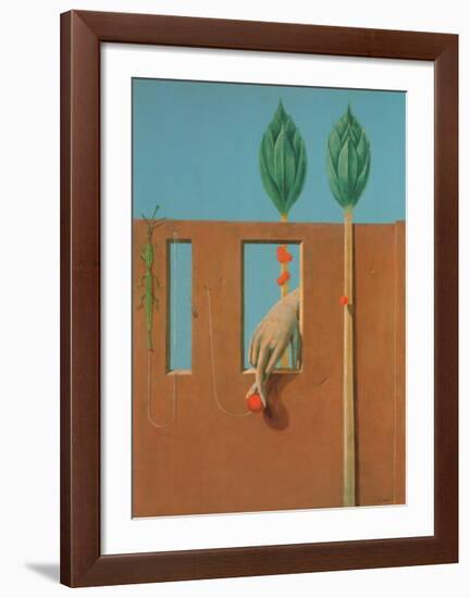 At the First Clear Word, c.1923-Max Ernst-Framed Art Print