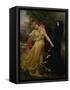 At the First Touch of Winter, Summer Fades Away-Valentine Cameron Prinsep-Framed Stretched Canvas