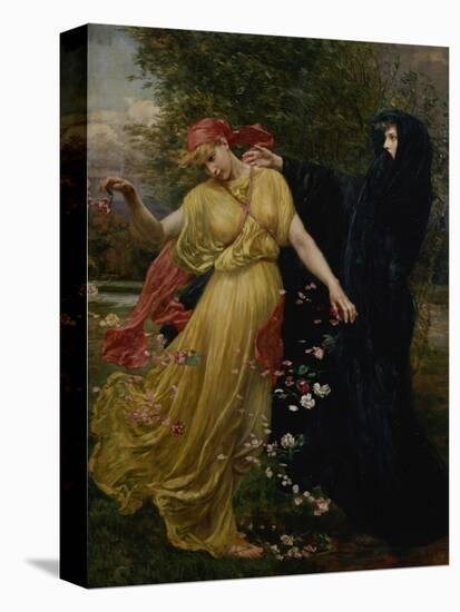 At the First Touch of Winter, Summer Fades Away-Valentine Cameron Prinsep-Stretched Canvas