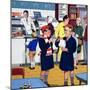 At the Fish and Chips Shop-null-Mounted Giclee Print