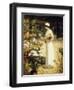 At the Flower Market-Victor Gabriel Gilbert-Framed Giclee Print