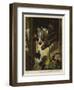 At the Foals' Stable-null-Framed Giclee Print