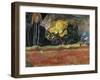 At the Foot of a Mountain, c.1892-Paul Gauguin-Framed Giclee Print