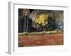 At the Foot of a Mountain, c.1892-Paul Gauguin-Framed Giclee Print