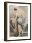 At the Fountain, c1770-1801, (1924)-William Hamilton-Framed Giclee Print