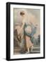 At the Fountain, c1770-1801, (1924)-William Hamilton-Framed Giclee Print