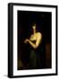 At the Fountain-Jean Jacques Henner-Framed Giclee Print