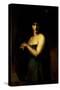At the Fountain-Jean Jacques Henner-Stretched Canvas