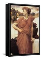 At the Fountain-Frederick Leighton-Framed Stretched Canvas