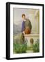 At the Fountain-Henry Ryland-Framed Giclee Print