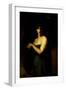 At the Fountain-Jean Jacques Henner-Framed Giclee Print