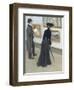 At The Gallery-Paul Fischer-Framed Giclee Print