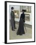 At the Gallery-Paul Fischer-Framed Premium Giclee Print