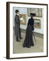 At the Gallery-Paul Fischer-Framed Giclee Print