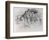 At the Gambling Table, 1925-Jean Louis Forain-Framed Premium Giclee Print