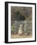 At the Garden Gate, 1927-Rose Maynard Barton-Framed Giclee Print