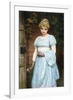 At the Garden Gate-Charles Sillem Lidderdale-Framed Giclee Print