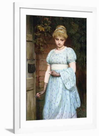 At the Garden Gate-Charles Sillem Lidderdale-Framed Giclee Print