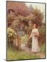 At the Garden Gate-William Affleck-Mounted Giclee Print
