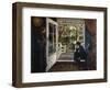 At the Garden Room Door-Erik Theodor Werenskiold-Framed Giclee Print