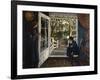 At the Garden Room Door-Erik Theodor Werenskiold-Framed Giclee Print