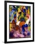 At the Garden Table, 1914-Auguste Macke-Framed Giclee Print